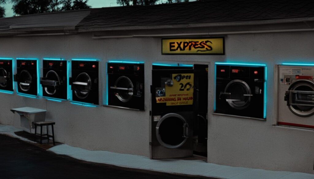 24-hour laundromat