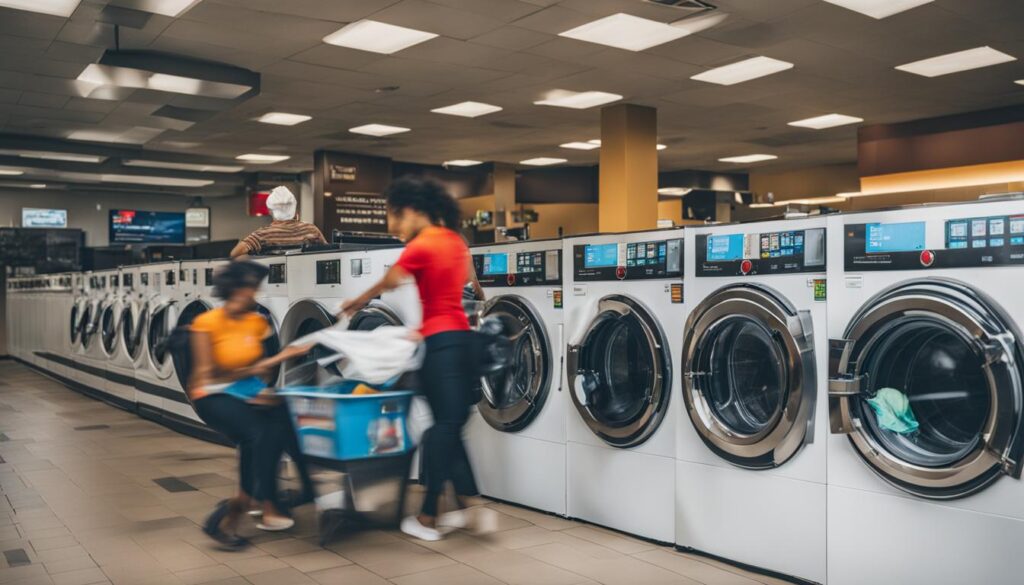 Convenient laundromat