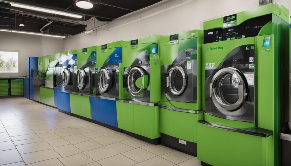 Eco-friendly laundromat