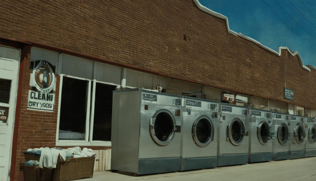 Laundromat dry cleaning