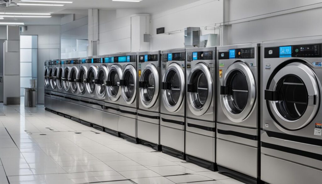 Laundromat large washers