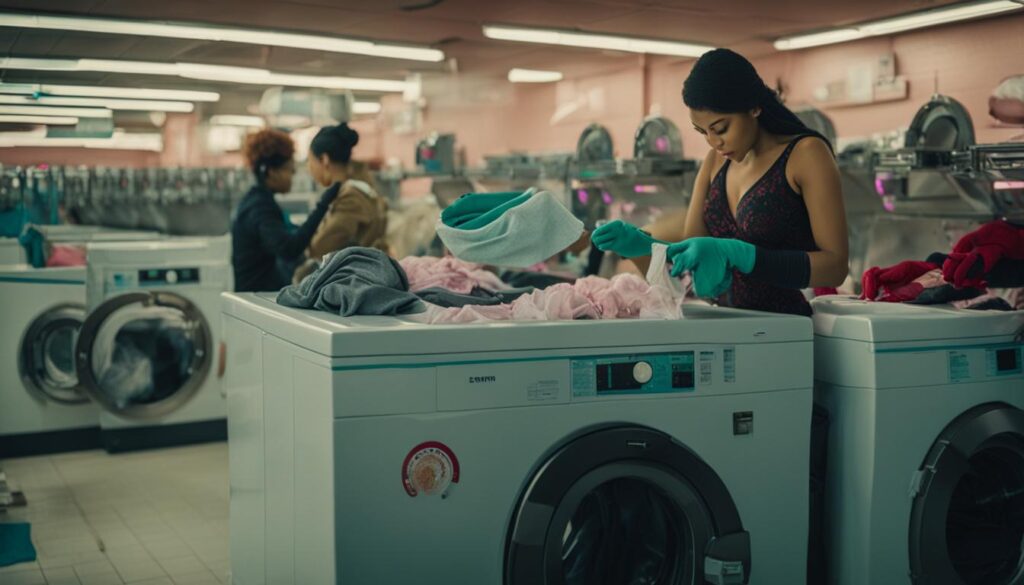 Laundromat lingerie care