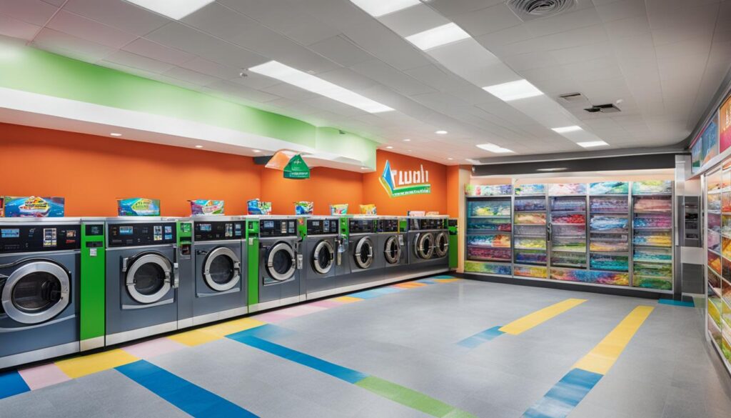 Laundromat membership options