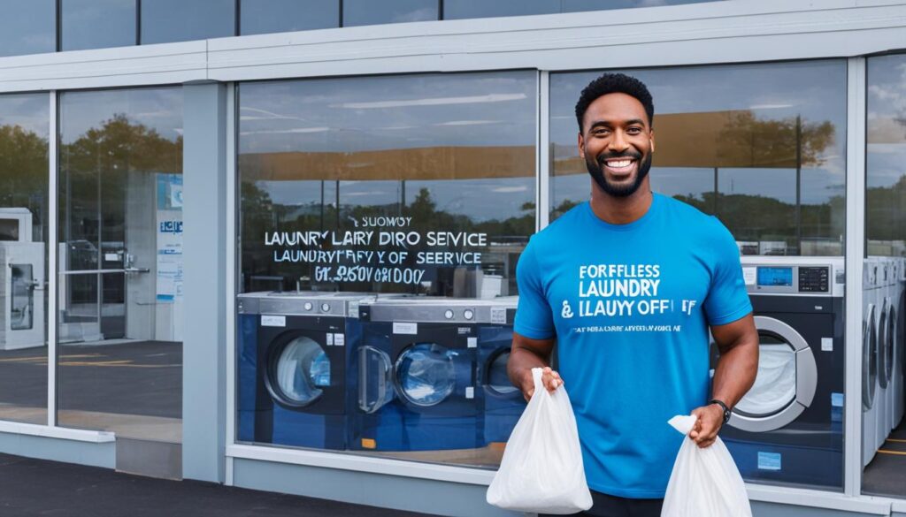 Laundry drop-off service