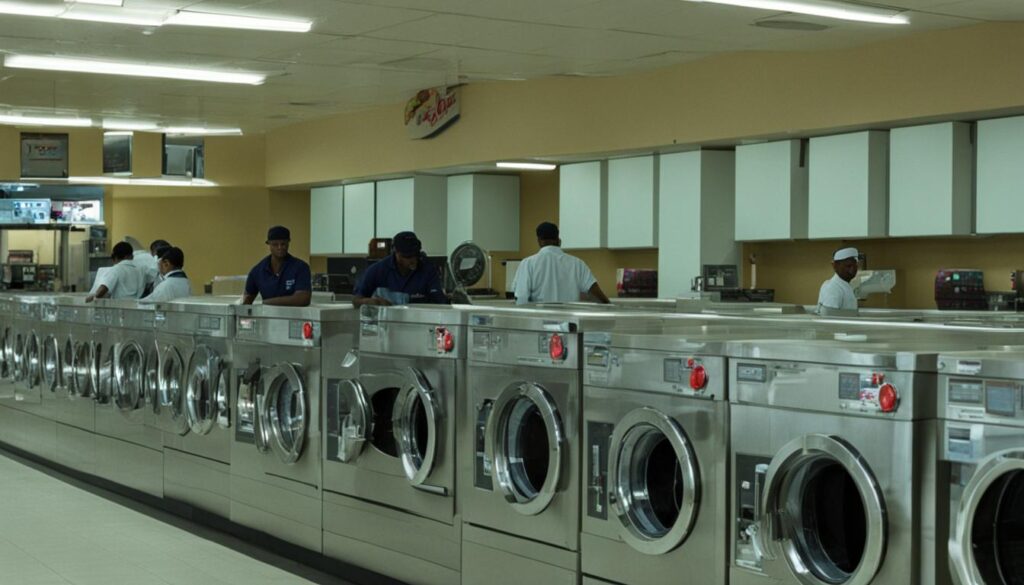 Laundry services for businesses