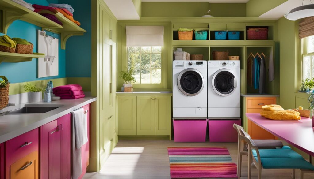 drying and finishing for color-safe washing