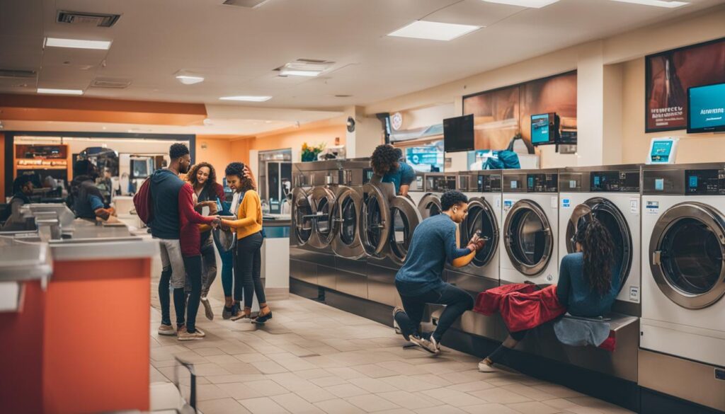 laundromat with Wi-Fi